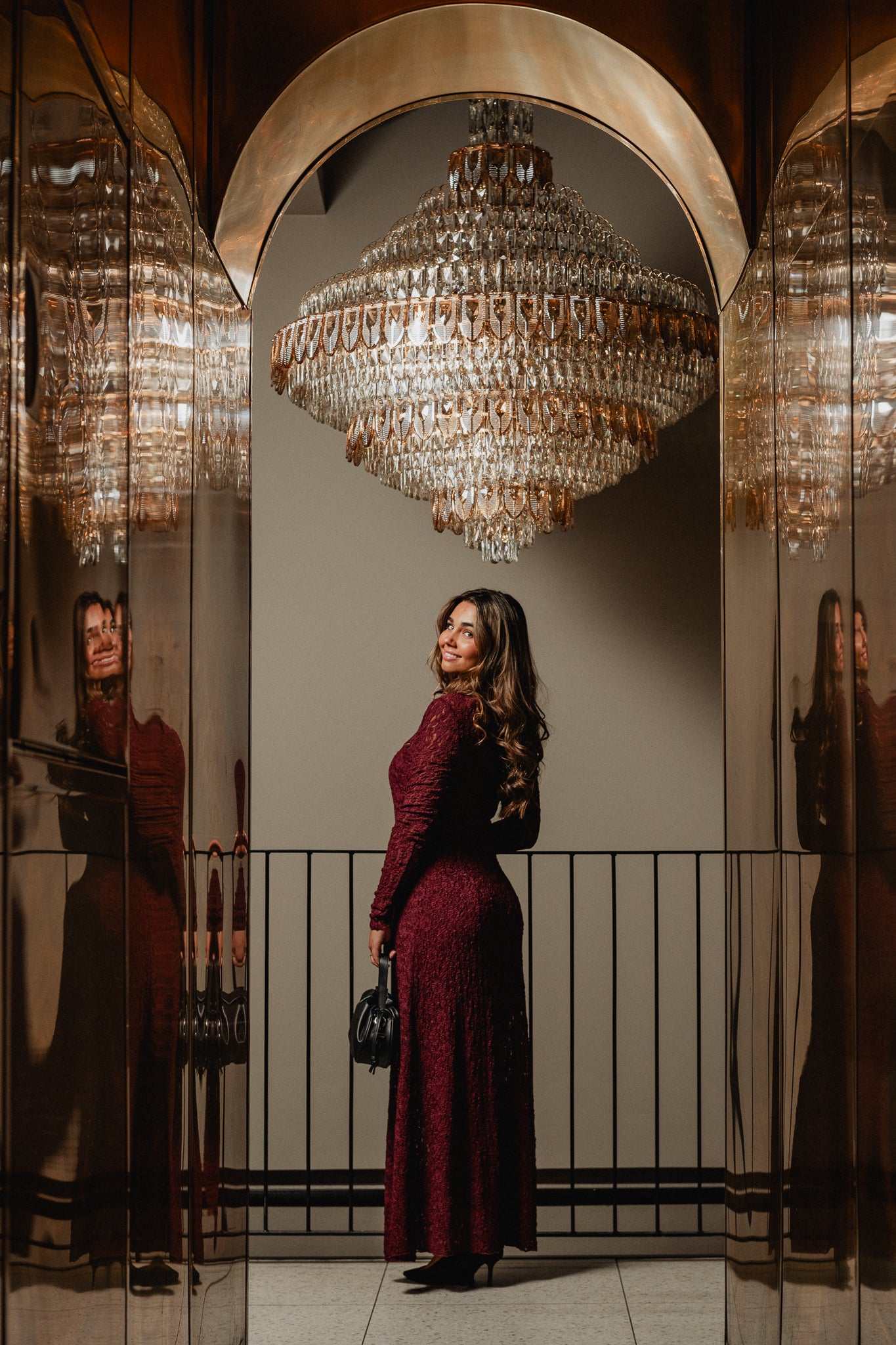 VMLUNA Long Dress - Biking Red